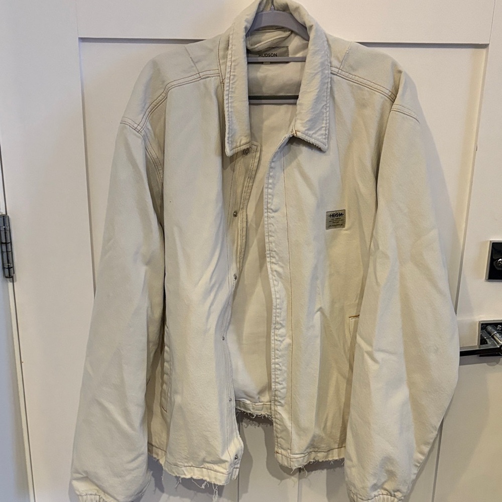 Hudson Jeans Men's Beige Jacket